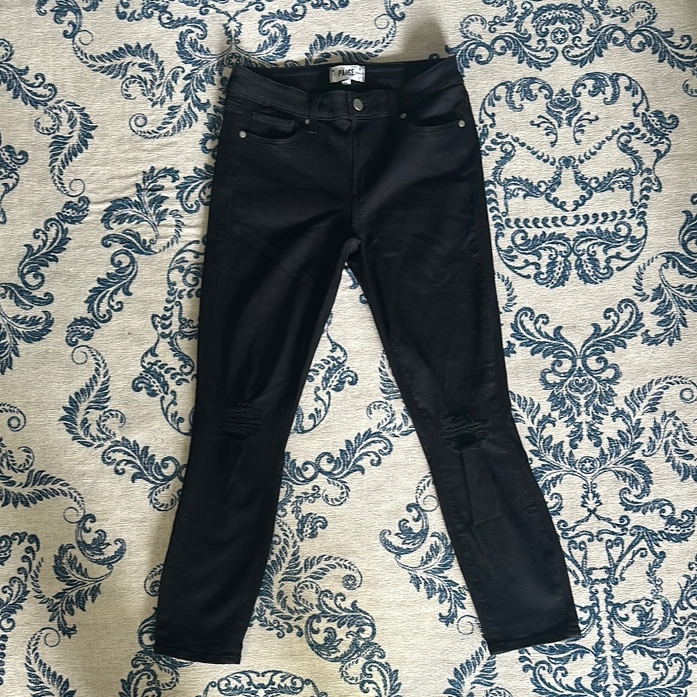 PAIGE Black Women's Jeans